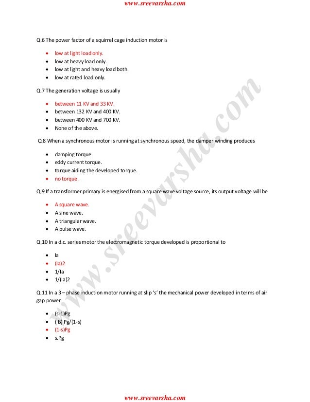 apgenco ae electrical previous exam papers